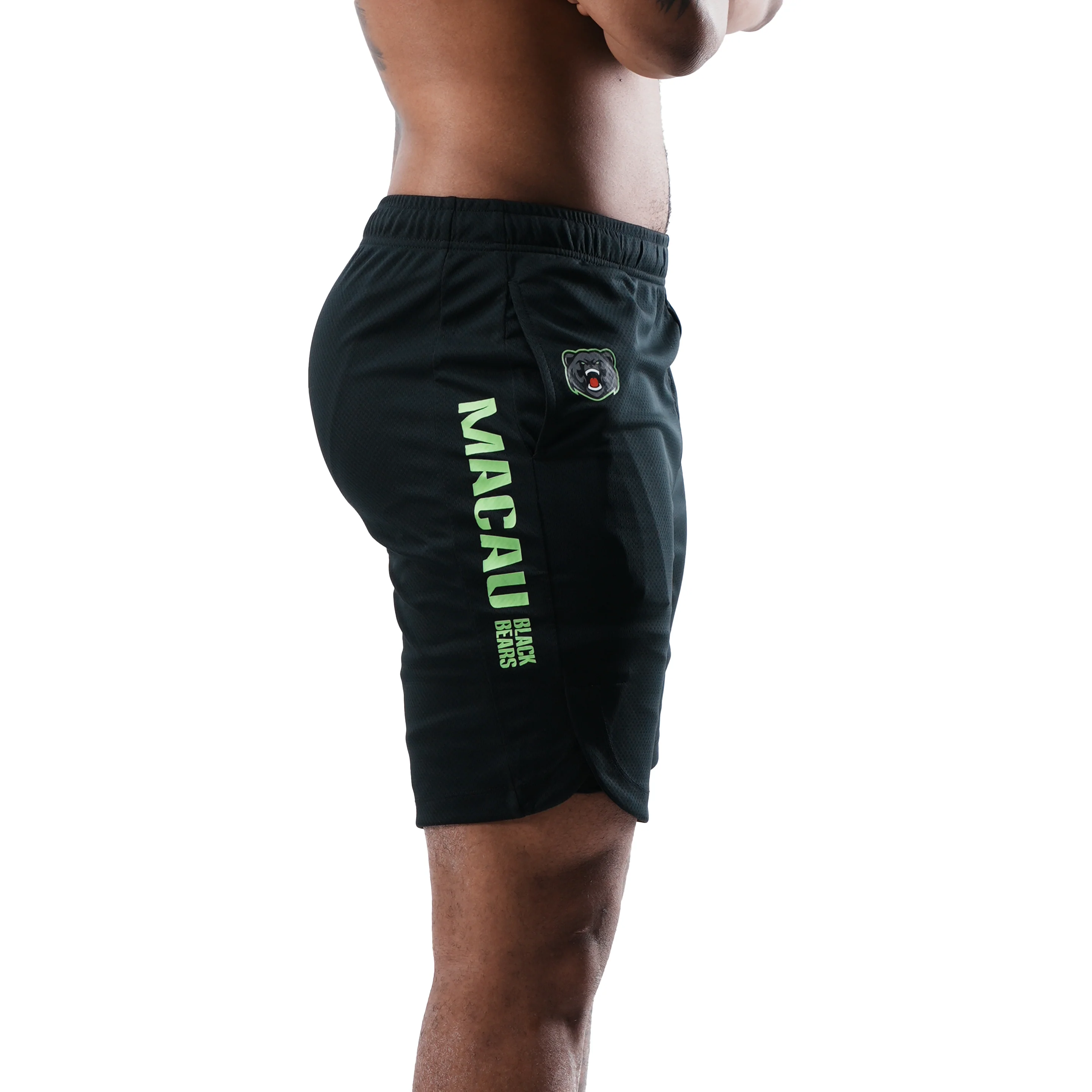 SPOxMacau Black Bears PRO DryLite Shorts - Image 3