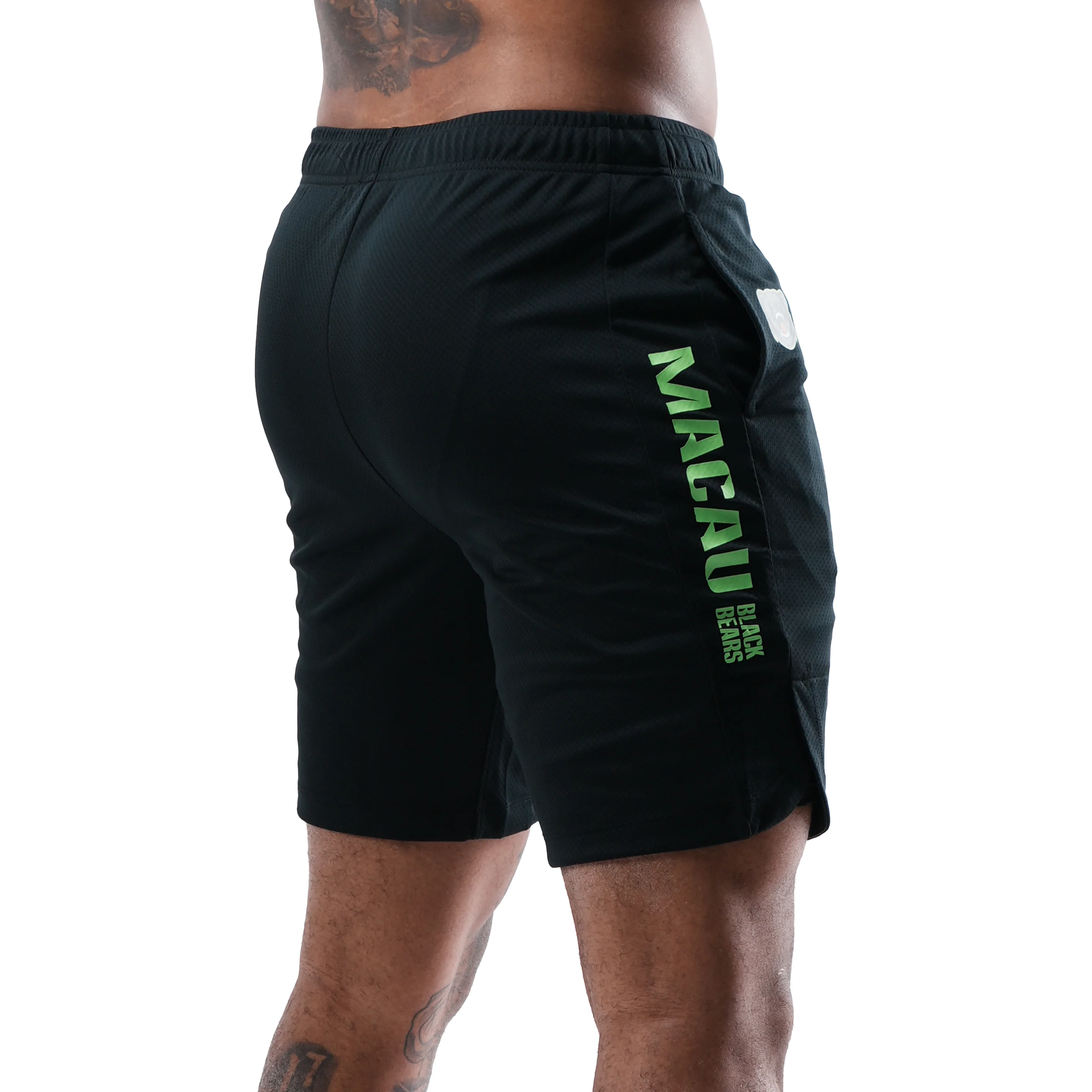 SPOxMacau Black Bears PRO DryLite Shorts - Image 4