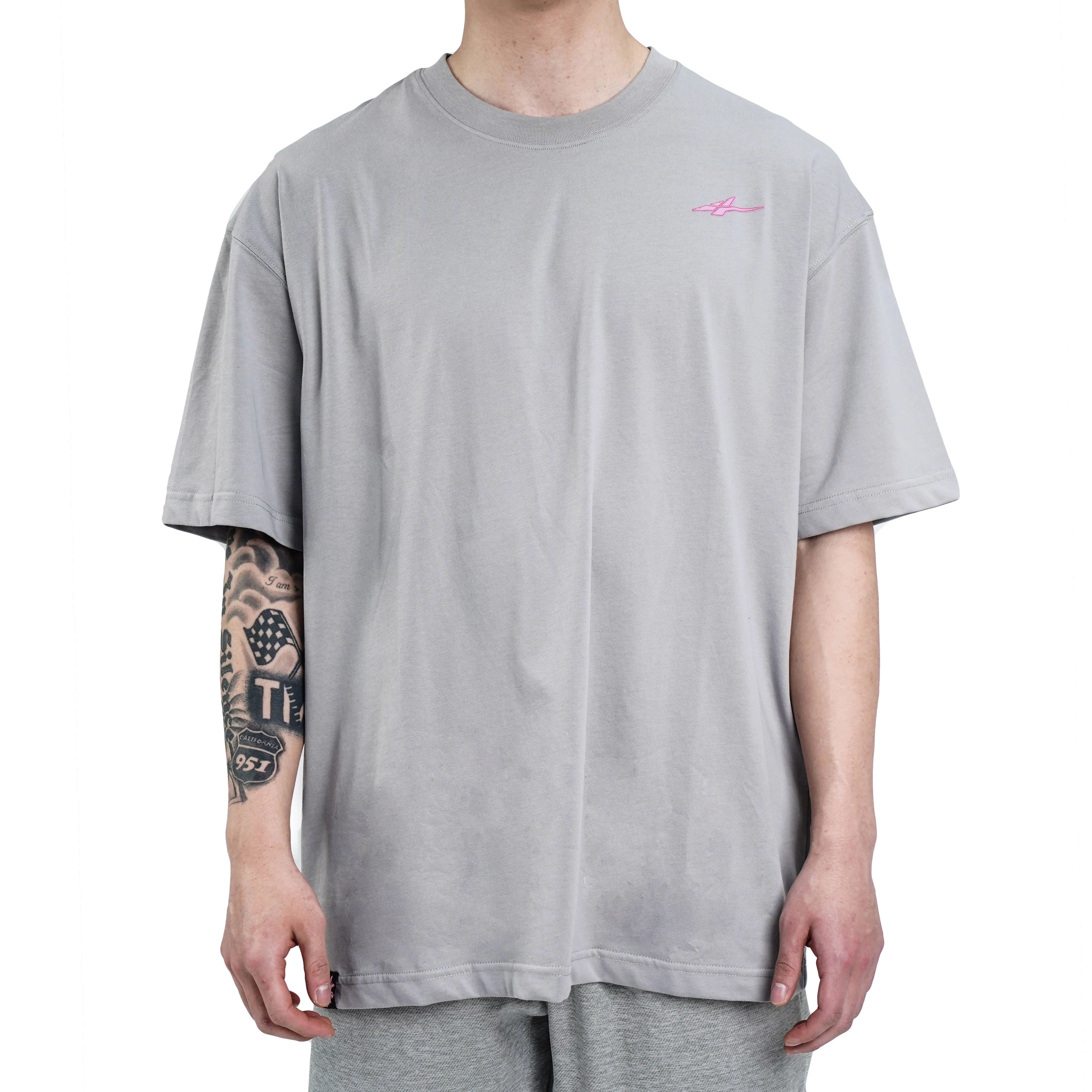 SPO ALLDAY DryLite Oversize Cut T-shirt Flower - Image 3
