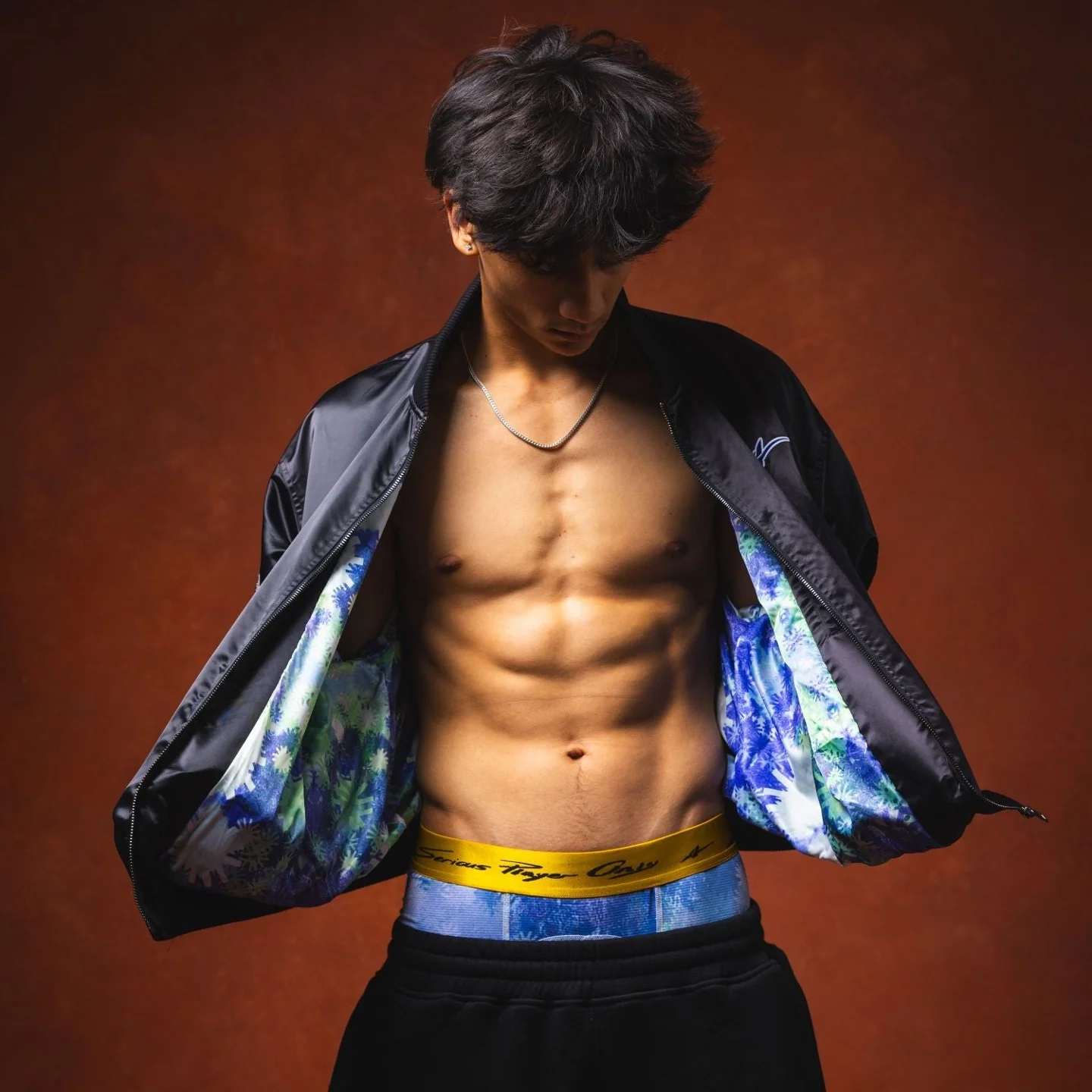 SPO XAIVIAN PRO 1/4 Length Compression Shorts Tulip & Water Lily