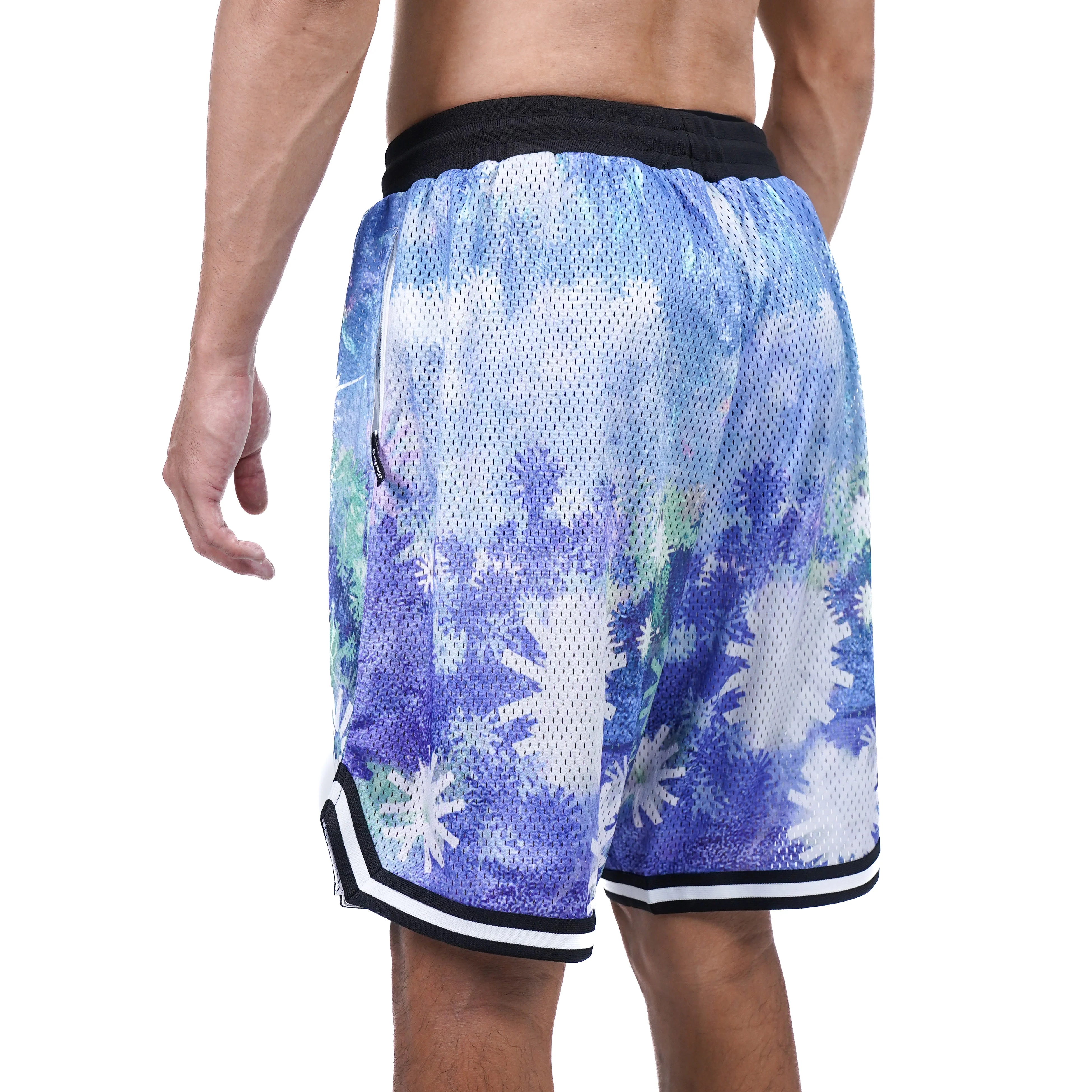 SPO XAIVIAN DryLite Mesh Shorts Tulip & Water Lily - Image 11
