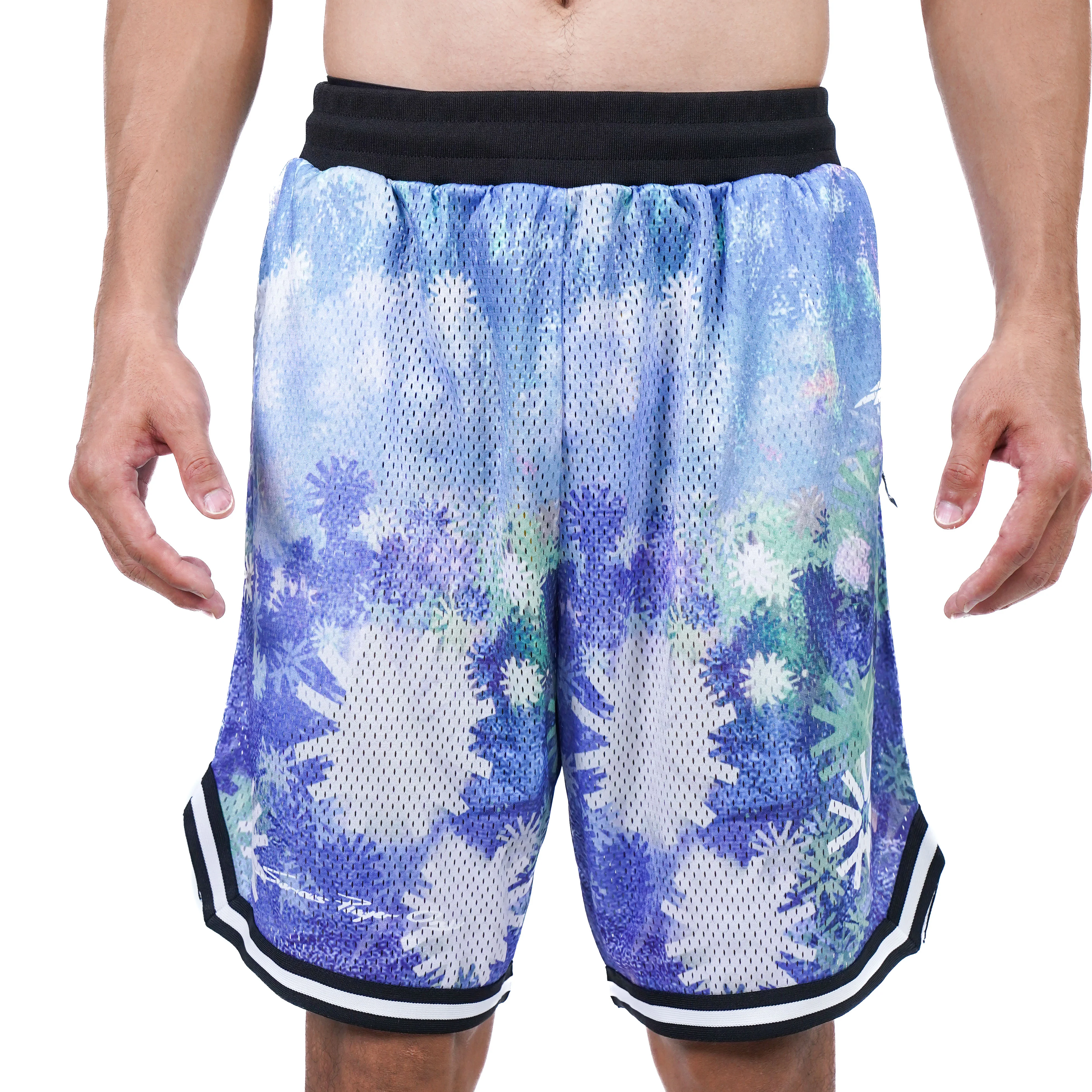SPO XAIVIAN DryLite Mesh Shorts Tulip & Water Lily - Image 8