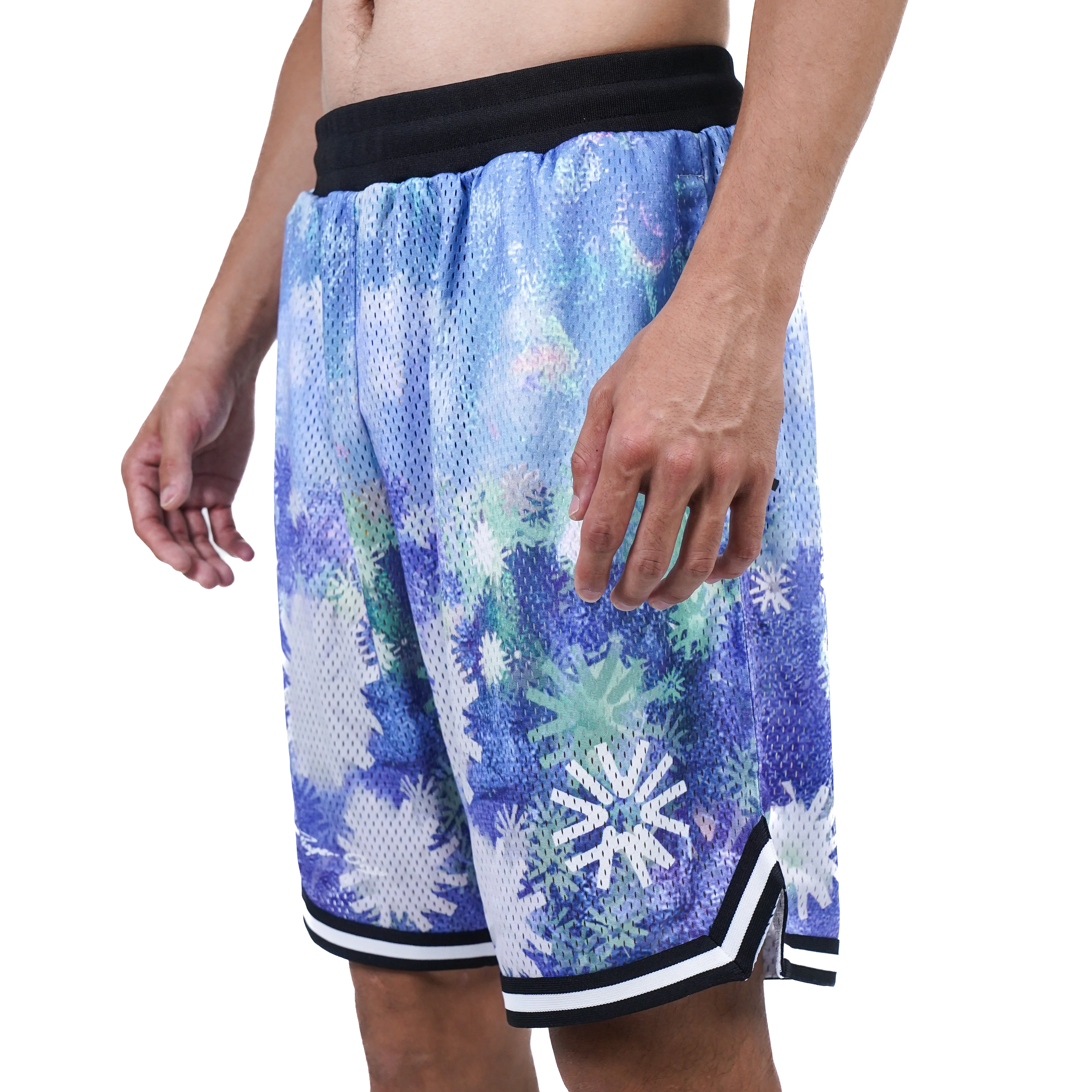 SPO XAIVIAN DryLite Mesh Shorts Tulip & Water Lily - Image 9